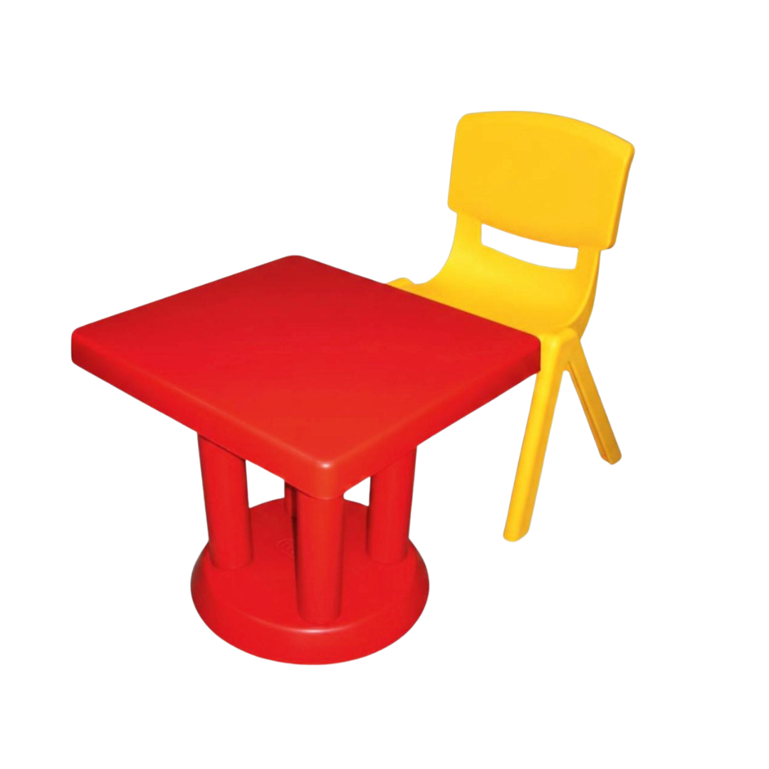 Square Table with Chair