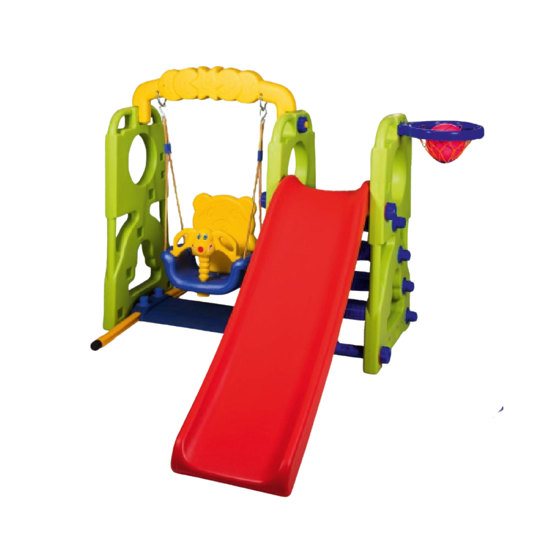 Happy Slide With Swing