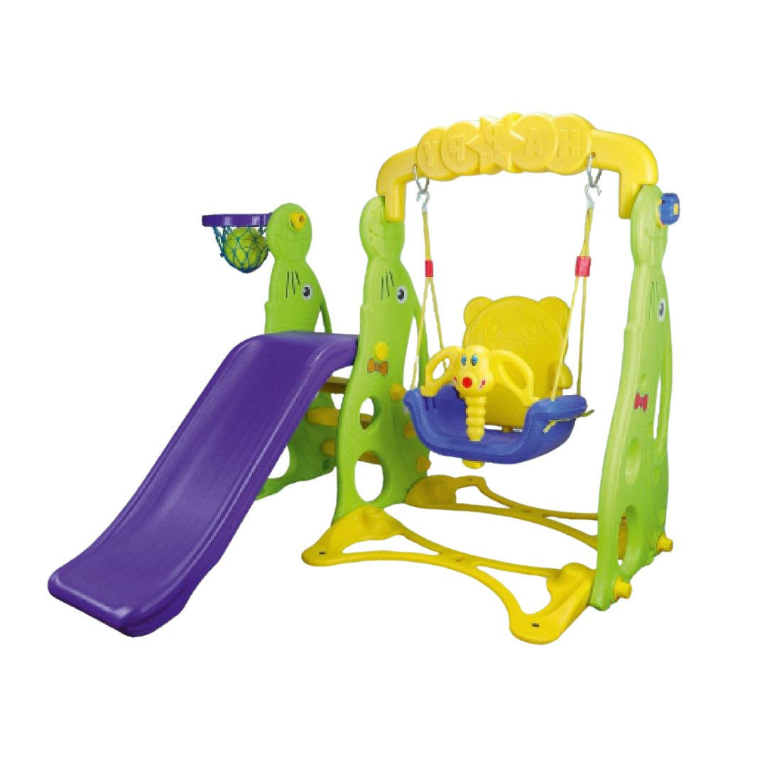 Dolphin Slide With Swing
